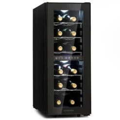 Shiraz 12 Duo Weinkühlschrank 2 Zonen 42L/12 Flaschen 5-12 / 12-18 °C Touch