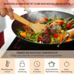 Magnichef 4 Einbaukochfeld Induktion 4 Zonen 7000W Glaskeramik -Haushaltsgeräte 10041380 de 0005 usp