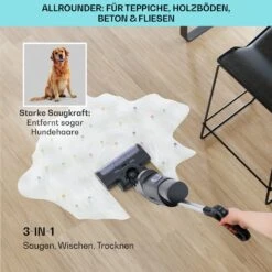 Caswell Plus Nass-/Trockensauger Kabellos Akkubetrieben LED-Display -Haushaltsgeräte 10041383 de 0004 usp