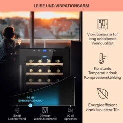 Barossa 29 Uno Weinkühlschrank 1 Zone 88 Ltr / 28 Fl Touch-Display -Haushaltsgeräte 10041397 de 0004 usp