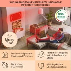 Wonderwall Santorini Smart Infrarot-Heizung 60x60cm 500W Timer IP24 10 Wonderwall Santorini Smart Infrarot-Heizung 60x60cm 500W Timer IP24 -Haushaltsgeräte 10041818 de 0004 usp