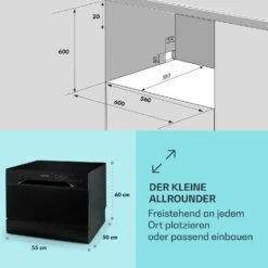 Havasia UV 8 Geschirrspüler UV-Licht Freistehend / Einbau 1620W -Haushaltsgeräte 10041829 de 0005 usp