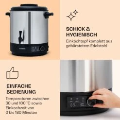 Abbey 25 Einkochautomat Getränkespender 25L 100°C 180min Edelstahl 11 Abbey 25 Einkochautomat Getränkespender 25L 100°C 180min Edelstahl -Haushaltsgeräte 10041838 de 0004 logo