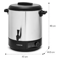 Abbey 25 Einkochautomat Getränkespender 25L 100°C 180min Edelstahl 15 Abbey 25 Einkochautomat Getränkespender 25L 100°C 180min Edelstahl -Haushaltsgeräte 10041838 yy 0008 dimensions