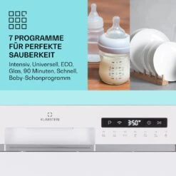 Amazonia 6 Smart Geschirrspüler App-Steuerung Freistehend 1380W -Haushaltsgeräte 10041885 de 0003 usp