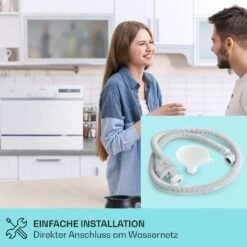 Amazonia 6 Smart Geschirrspüler App-Steuerung Freistehend 1380W -Haushaltsgeräte 10041885 de 0004 usp