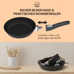 Noto Endurance Bratpfanne Ø20 Cm Geschmiedetes Aluminium Abnehmbarer Griff 12 Noto Endurance Bratpfanne Ø20 Cm Geschmiedetes Aluminium Abnehmbarer Griff -Haushaltsgeräte 10045001 de 0004 usp