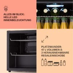 Coachella 50 Weinkühlschrank 47 Liter WiFi-Funktion Hintergrundbeleuchtung Edelstahl 11 Coachella 50 Weinkühlschrank 47 Liter WiFi-Funktion Hintergrundbeleuchtung Edelstahl -Haushaltsgeräte 10045041 de 0004 usp