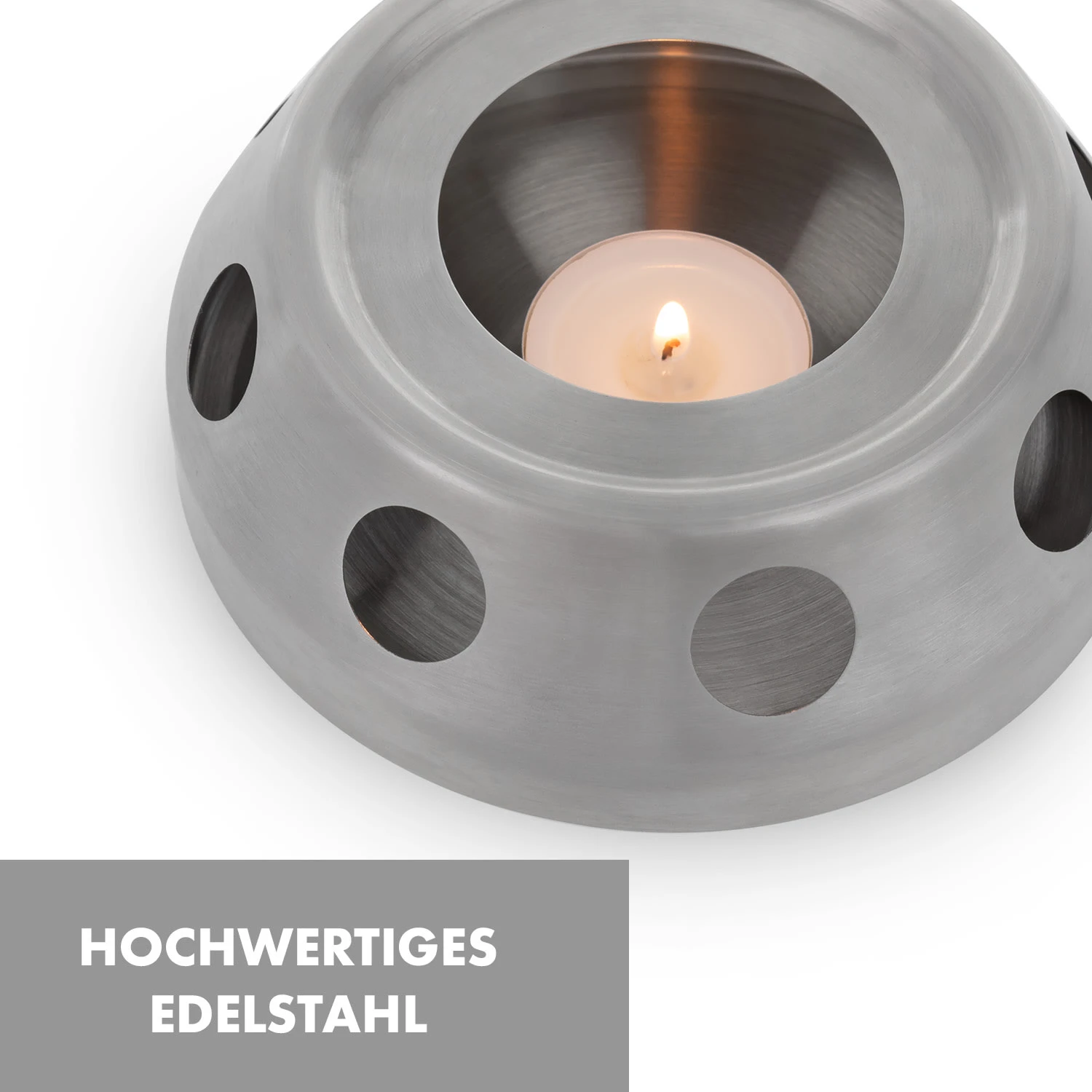 Sencha Design-Teekanne Mit Hibiscus Edelstahl-Stövchen 1,3 L Siebeinsatz 3 Sencha Design-Teekanne Mit Hibiscus Edelstahl-Stövchen 1,3 L Siebeinsatz – Bild 3