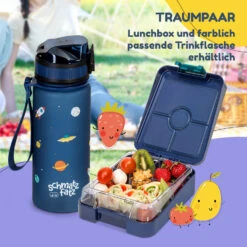 Klarstein Schmatzfatz Easy Snackbox 4 Fächer 18 X 15 X 5 Cm (BxHxT) -Haushaltsgeräte 10045069 de 0007 usp