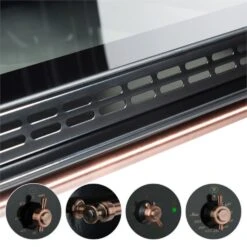 Vilhelmine Und Lumio Primo Set Backofen Dunstabzugshaube Schwarz -Haushaltsgeräte 60001856 yy 0006 detail Klarstein Vilhelmine Backofen Einbau 55l