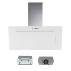 Lorea 90 Dunstabzugshaube Inklusive 2 X Aktivkohlefilter Weiß 8 Lorea 90 Dunstabzugshaube Inklusive 2 X Aktivkohlefilter Weiß -Haushaltsgeräte 60002200 yy 0004 detail Klarstein Lorea Abzugshaube 90cm weiss