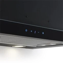 Vinea Dunstabzugshaube Umluftset 60cm 610m³/h Aktivkohlefilter Schwarz -Haushaltsgeräte 60002220 yy 0006 detail Klarstein Vinea Unterbau Dunstabzugshaube schwarz