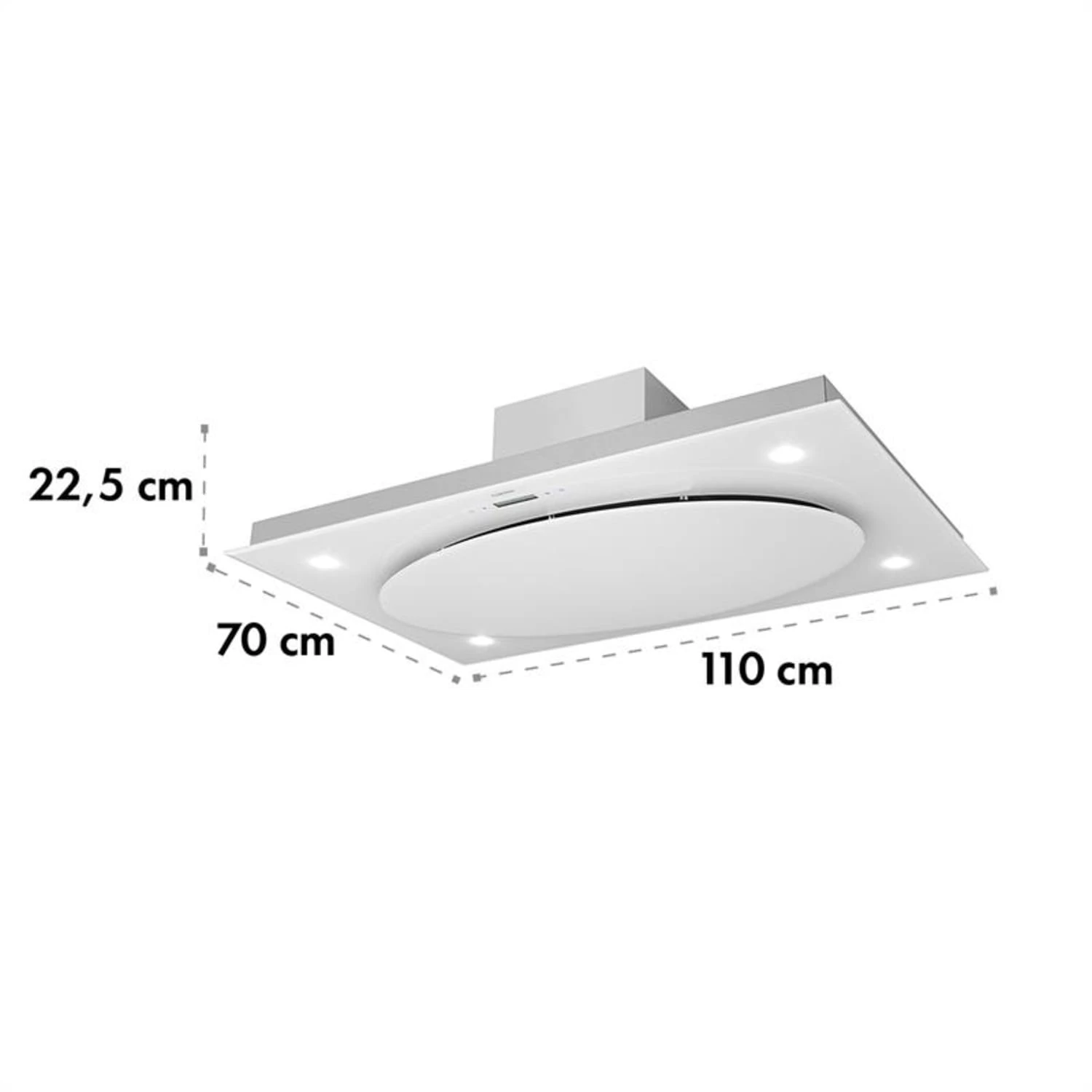 Secret Service Umluftset 110cm 800m³/h Aktivkohlefilter Weiß 6 Secret Service Umluftset 110cm 800m³/h Aktivkohlefilter Weiß – Bild 6