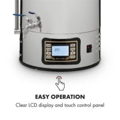 Mundschenk XXL + Eintauchkühler Bierbrauanlage 3000W 50l 304 Edelstahl -Haushaltsgeräte 60002276 yy 0003 logo Klarstein Mundschenk XXL Maischekessel Edelstahl