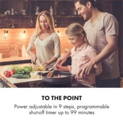 Kalahari Delicatessa Einbau-Ofen-Set Induktion 7000W 68Ltr Schwarz Edelstahl 18 Kalahari Delicatessa Einbau-Ofen-Set Induktion 7000W 68Ltr Schwarz Edelstahl -Haushaltsgeräte 60002585 yy 0007 logo Klarstein Delicatessa 60 Einbaukochfeld schwarz