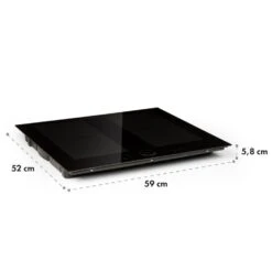 Kalahari Delicatessa Einbau-Ofen-Set Induktion 7000W 68Ltr Schwarz Edelstahl 22 Kalahari Delicatessa Einbau-Ofen-Set Induktion 7000W 68Ltr Schwarz Edelstahl -Haushaltsgeräte 60002585 yy 0012 logo Klarstein Delicatessa 60 Einbaukochfeld schwarz