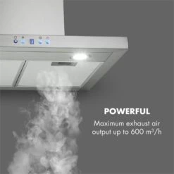 Klarstein Kalahari Limelight Einbau-Set Backofen + Abzugshaube 68Ltr 600 M³/h Schwarz Edelstahl -Haushaltsgeräte 60002587 yy 0008 logo Klarstein Limelight Dunstabzugshaube 60cm silber