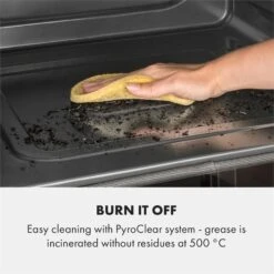 Gusteau Delicatessa Einbau-Ofen-Set Induktion 7000W Schwarz Edelstahl 11 Gusteau Delicatessa Einbau-Ofen-Set Induktion 7000W Schwarz Edelstahl -Haushaltsgeräte 60002594 yy 0004 logo Klarstein Gusteau Elektrischer Einbaubackofen schwarz