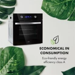 Gusteau Ignito Einbau-Ofen-Set Elektro / Gas 64Ltr Schwarz Edelstahl 16 Gusteau Ignito Einbau-Ofen-Set Elektro / Gas 64Ltr Schwarz Edelstahl -Haushaltsgeräte 60002595 yy 0006 logo Klarstein Gusteau Elektrischer Einbaubackofen schwarz