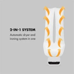 ShirtButler Pro Automatisches Trocknersystem Hemd / Hose / Schuhe 1200W 2-in-1 70°C Timer Weiß -Haushaltsgeräte 60002670 yy 0003 logo Klarstein ShirtButler Pro Trocknersystem weiss