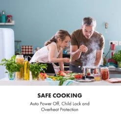 Delicatessa 60 Induktionskochfeld 4 Zonen 7000W Timer Weiß -Haushaltsgeräte US 10033027 uk 0010 logo